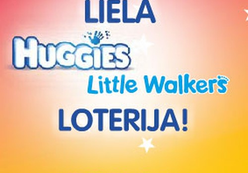 Pērc Huggies® Little Walkers® un laimē Teddy Mountain rotaļlietas katru nedēļu!