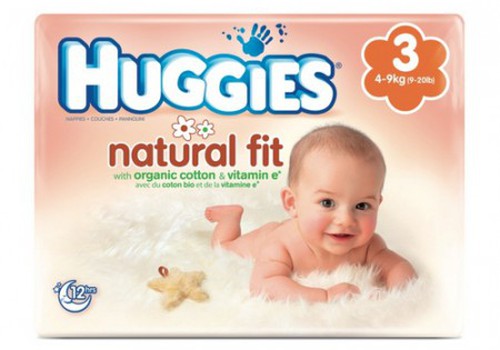 Jaunās autiņbiksītes Huggies® Natural Fit ar BIOkokvilnu un E vitamīnu jau IKI veikalos Latvijā!