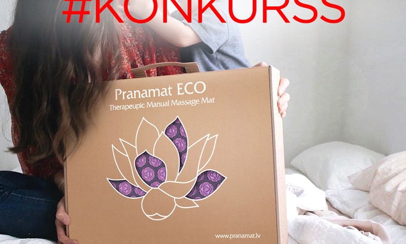 Facebook.com konkurss: Laimē sev Pranamat ECO relaksējošo paklājiņu 100EUR vērtībā!