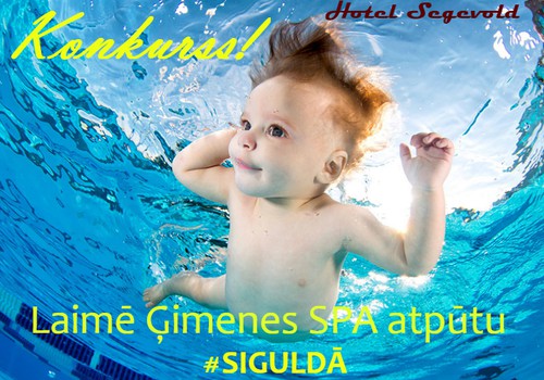 Laimējiet Ģimenes SPA piedāvājumu € 125 vērtībā no viesnīcas GS Segevold!