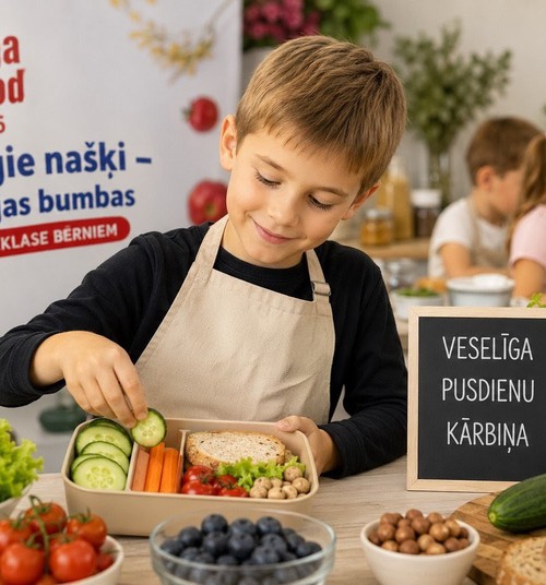 Mazie pavāri mācīsies gatavot un ēst veselīgāk izstādē “Riga Food 2026”!