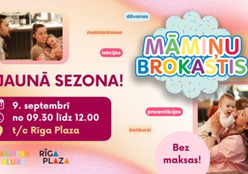 Sākam jauno Māmiņu Brokastu sezonu 9. septembrī!