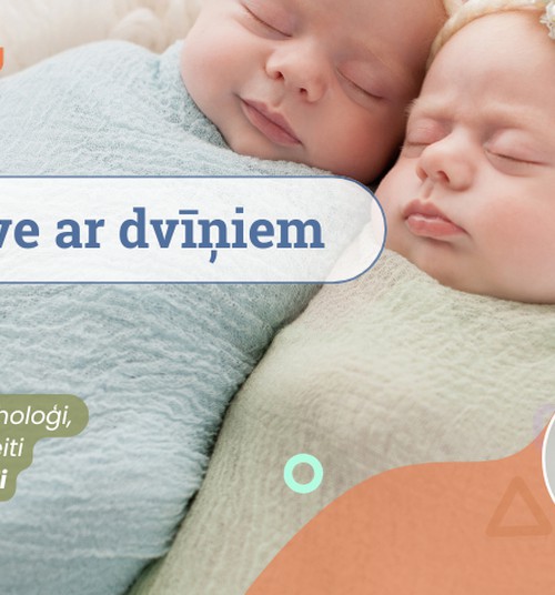 Dzīve ar dvīņiem Diānas Zandes lekcija TIEŠSAISTĒ
