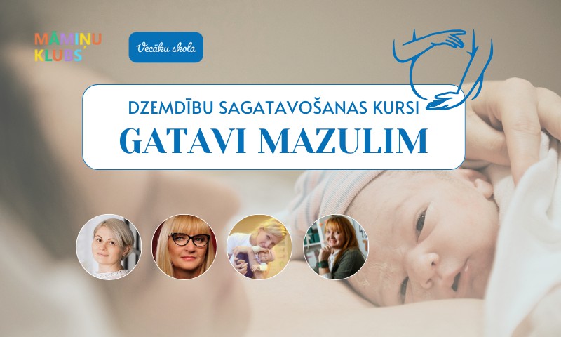 Dzemdību sagatavošanas kursi KLĀTIENĒ - no 6. maija