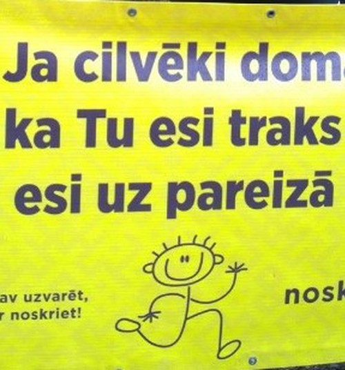 Dzīves maratonu skrienot - maziem solīšiem tik uz priekšu