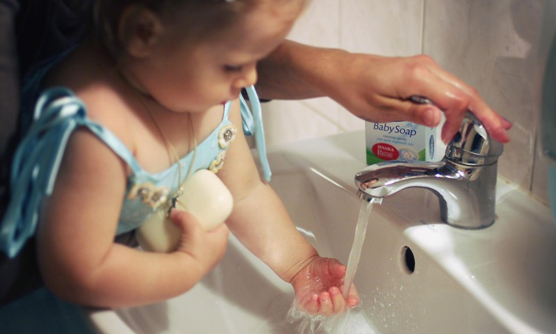 Kā pareizi mazgāt rokas?
