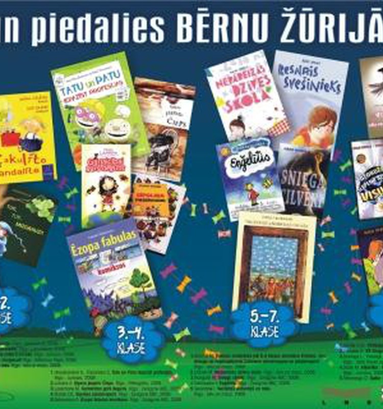 Bērnu žūrijas apbalvotie rakstnieki, mākslinieki, tulkotāji un izdevniecības