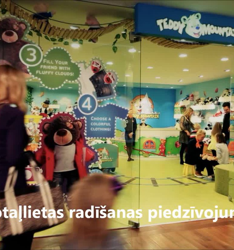 VIDEO: kā notiek Teddy Mountain rotaļlietas radīšanas piedzīvojums?