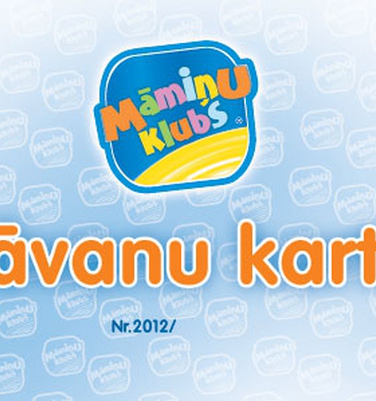 Pārsteidz svētkos ar Māmiņu kluba dāvanu karti