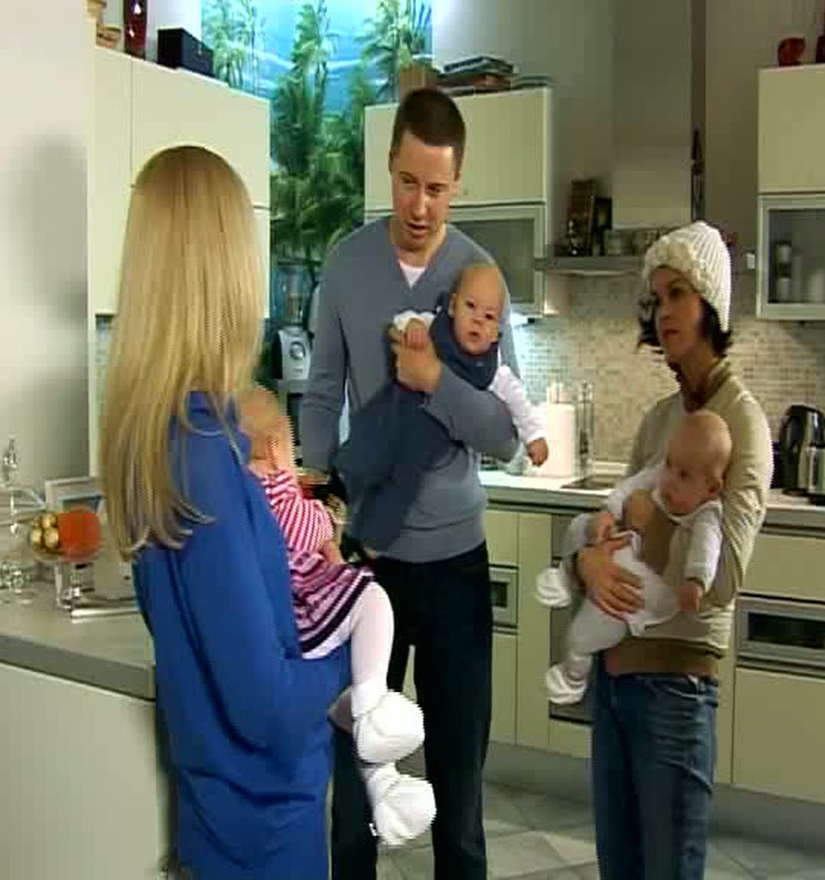 Huggies brokastis: ciemojamies pie trīnīšu ģimenes!