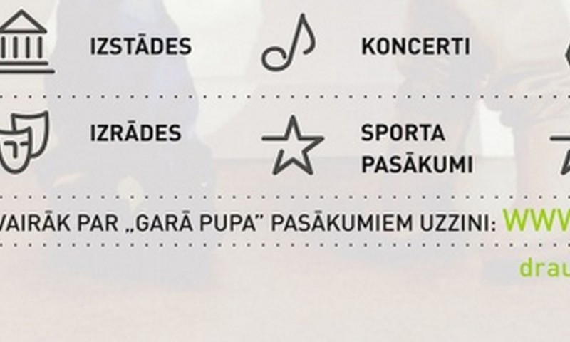 “Garā pupa” izsludina pieteikšanos bezmaksas ekskursijām Rīgā