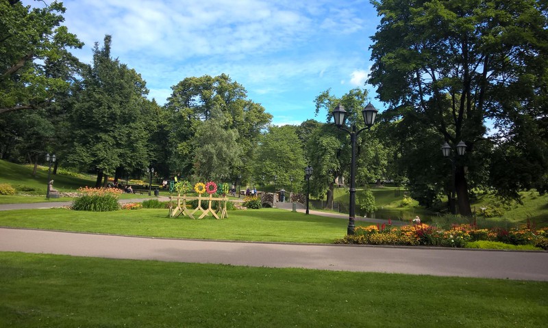 Mūsu mini pikniks, pašā Rīgas centrā