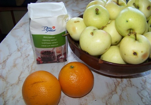 Ābolu un apelsīnu ievārījums