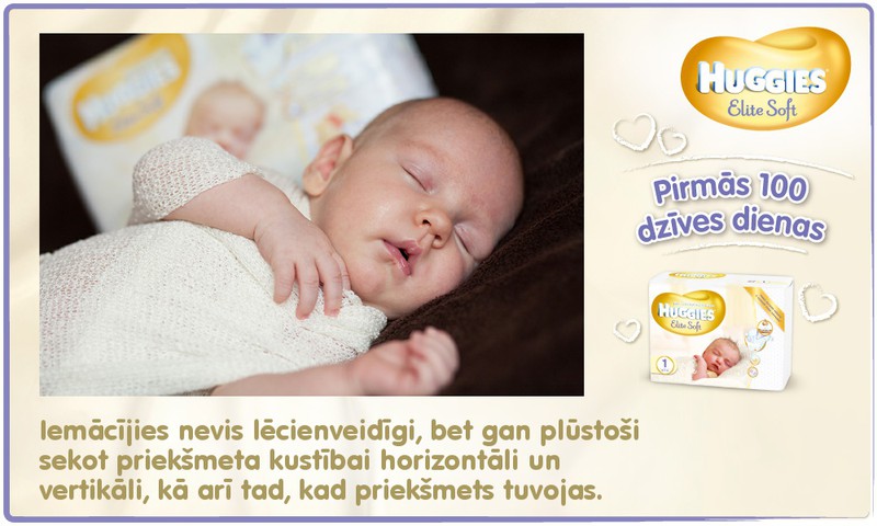 Bēbītis aug kopā ar Huggies®  Elite Soft: 48.dzīves diena