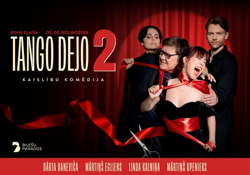 Oktobrī pirmizrādi piedzīvos Dž. Dž. Džilindžera kaislību komēdija ar psiholoģisku spriedzi “TANGO DEJO 2”