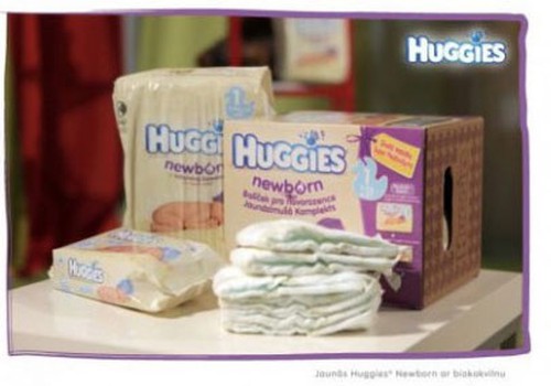 Huggies® Newborn autiņbiksītes laimējusi..
