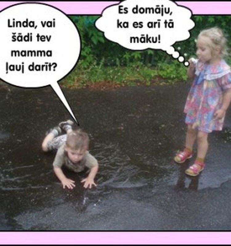 Noslēdzies peļķu prieku konkurss!