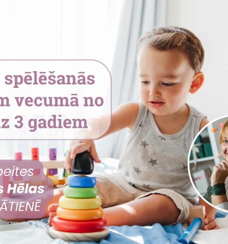 Saņem atbildes uz sev aktuālajiem jautājumiem par brīvo spēlēšanos bērniem vecumā no 1 līdz 3 gadiem!