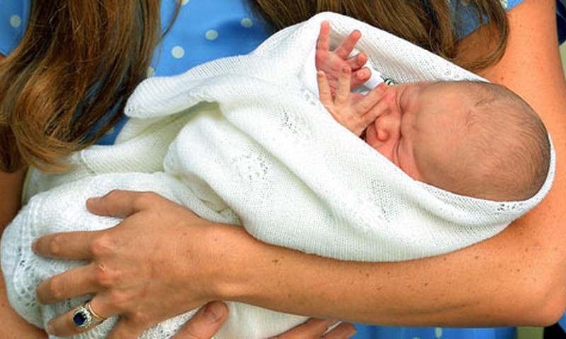 Jaunajam britu princim dots vārds Džordžs Aleksandrs Luiss