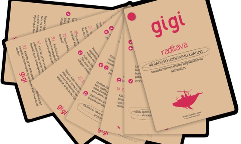 GIGI BLOKS konkursa dalībnieki, nāciet pakaļ grāmatiņām!