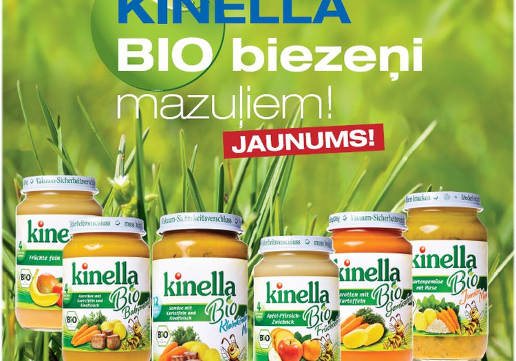 Palutini savu mazuli ar Kinella BIO biezenīšiem!