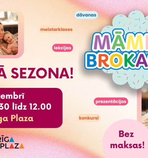 Sākam jauno Māmiņu Brokastu sezonu 9. septembrī!