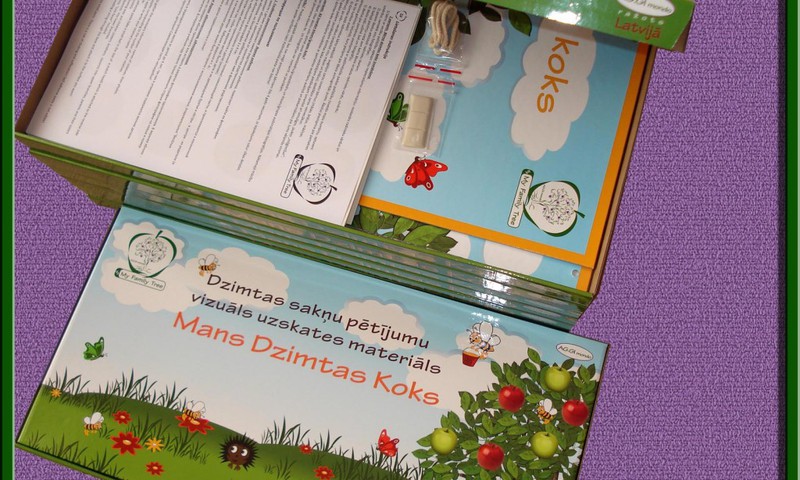 Izveido kolāžu vai zīmējumu par savu ģimeni un laimē īstu ģimenes ciltskoku!