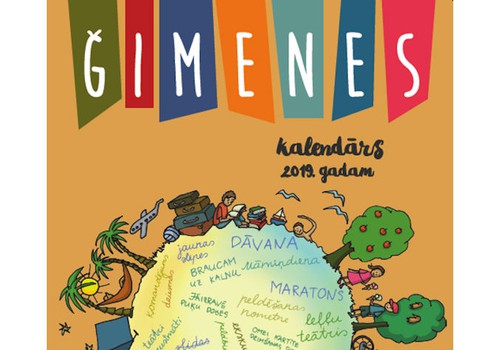 KONKURSS: Laimē Ģimenes Kalendāru 2019.gadam!