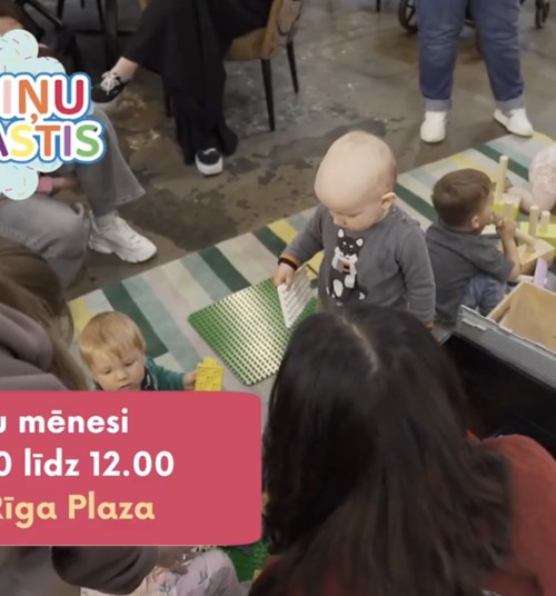 Māmiņu Brokastis Rīga Plaza: zināšanas, atbalsts un satikšanās jaunajiem vecākiem