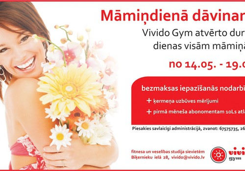 Māmiņu nedēļa Vivido Gym