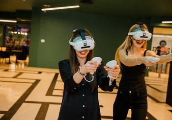 Jauna bērnu ballīšu vieta Rīgas centrā - GUNSnLASERS izklaides parks Galerijā Centrs