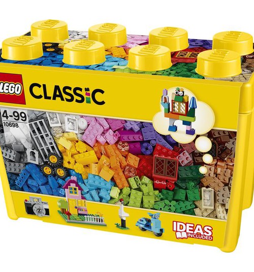 Kurš ticis pie LEGO® lielā kluču komplekta?