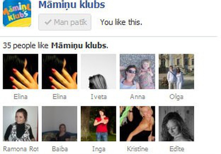 Tu jau seko Māmiņu Klubam Facebookā?