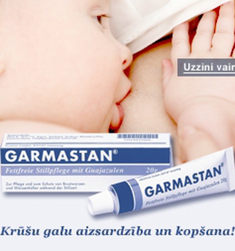 Garmastan® - taukvielas nesaturošs krēms krūšu galu kopšanai