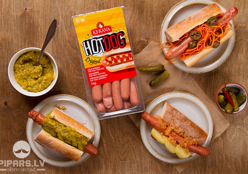 "Ķekava" piedāvā pareizos cīsiņus Hot-Dog pagatavošanai