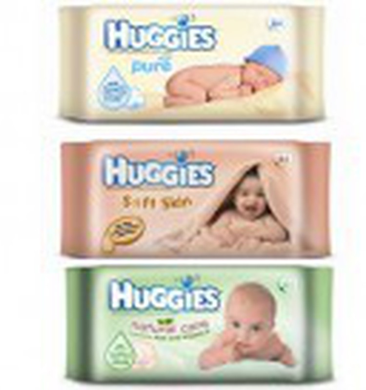 Huggies mitrās salvetes testēs..