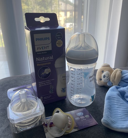 Testējam Philips Avent Natural Response Zīdaiņu pudelīti un Philips Avent ultra air knupīti