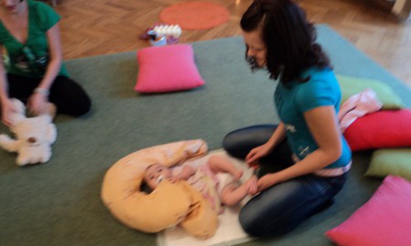 Mums patika Johnson's Baby  masāžas nodarbība!