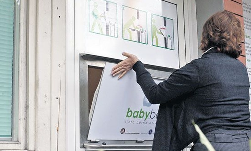 Pirmo divu nedēļu laikā jaundzimušie "Baby Box" vēl nav atstāti