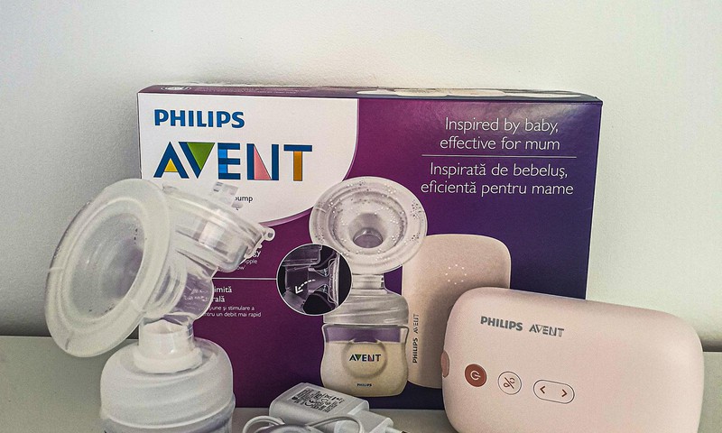 Philips AVENT elektriskais piena sūknītis.