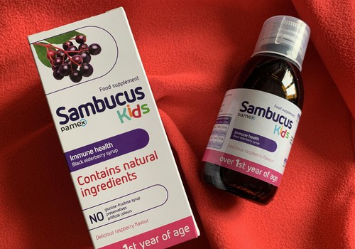 “Sambucus” kids sīrups - palīgs imunitātes stiprināšanā