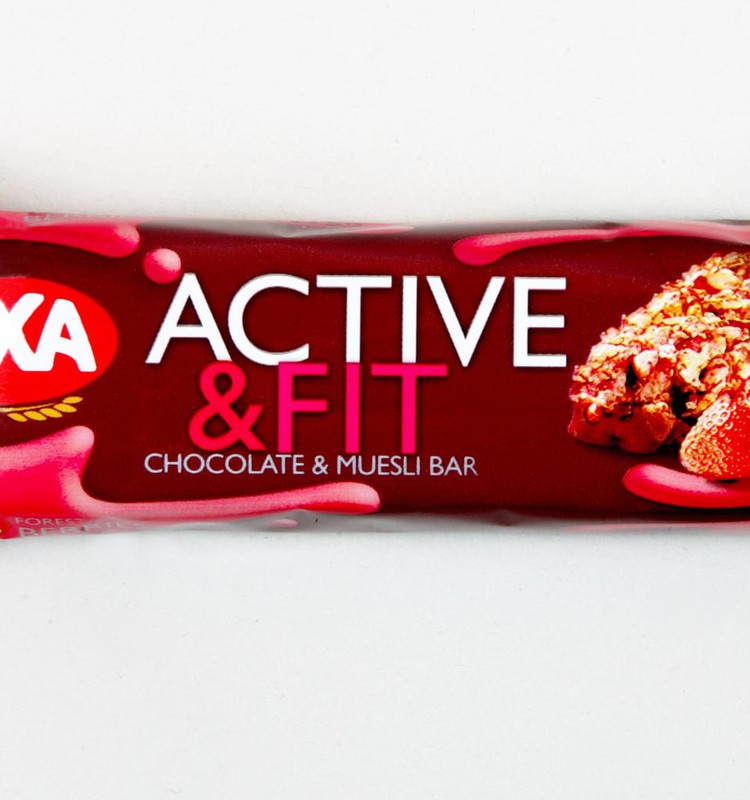 AXA musli batoniņi "Active & Fit"- tūlītējs enerģijas lādiņš!