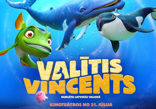 Valītis Vincents" kinoteātros no 31. Jūlija  - Mazais valītis ar lielu sirdi