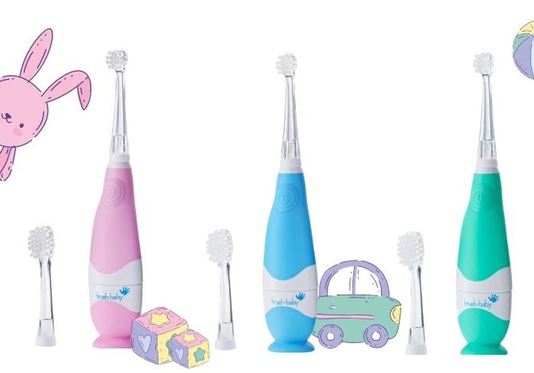 Bērna pirmā elektriskā zobu birste - Brush Baby Babysonic!