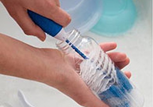 Pudeļu mazgāšana un dezinfekcija