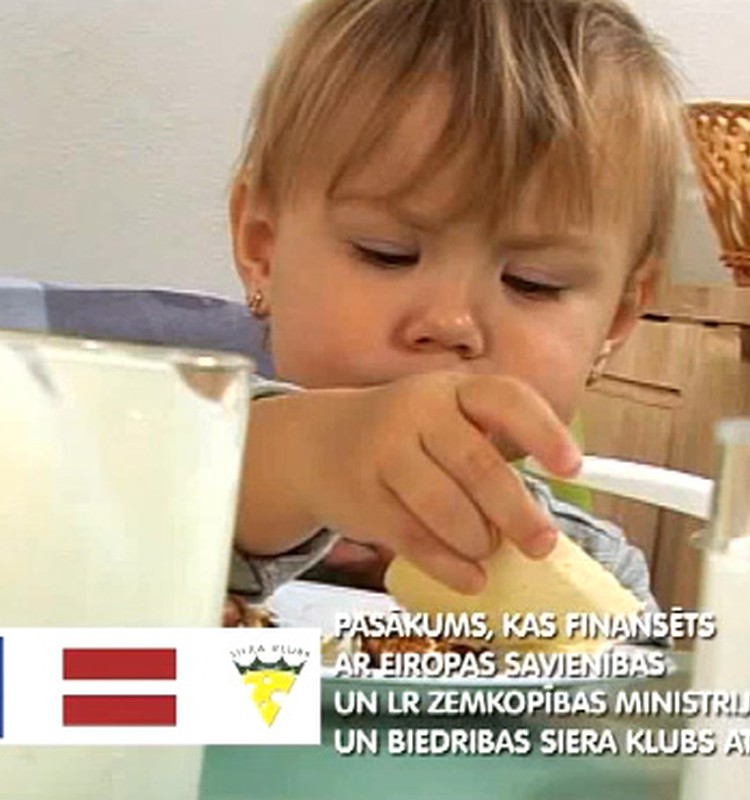 Siers mazuļa ēdienkartē. Kāpēc tas būtu jāēd?