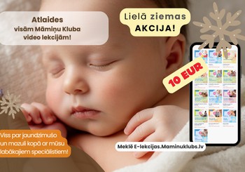 Māmiņu Kluba E-lekcijas vecākiem: zināšanas, kas pieejamas tieši tad, kad tās vajadzīgas!