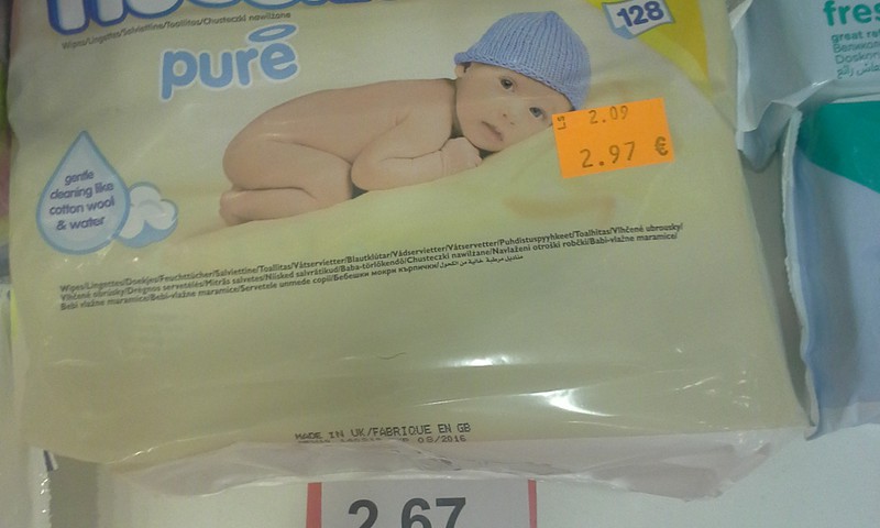 Akcija Huggies mitrajām salvetēm aptiekā