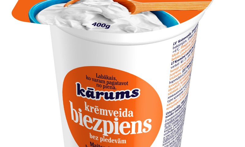 Kāruma krēmveida biezpiens veselīgai un daudzveidīgai ēdienkartei: nāc un degustē Māmiņu Kluba festivāla laikā