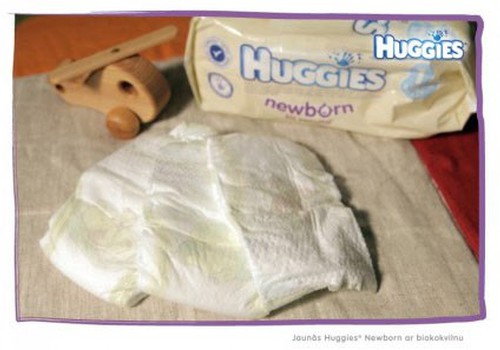 Zināma Huggies® Newborn ieguvējs!